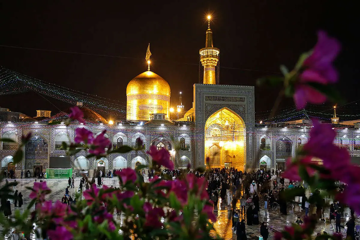 (تصاویر) حرم امام رضا (ع) در آستانه سال نو