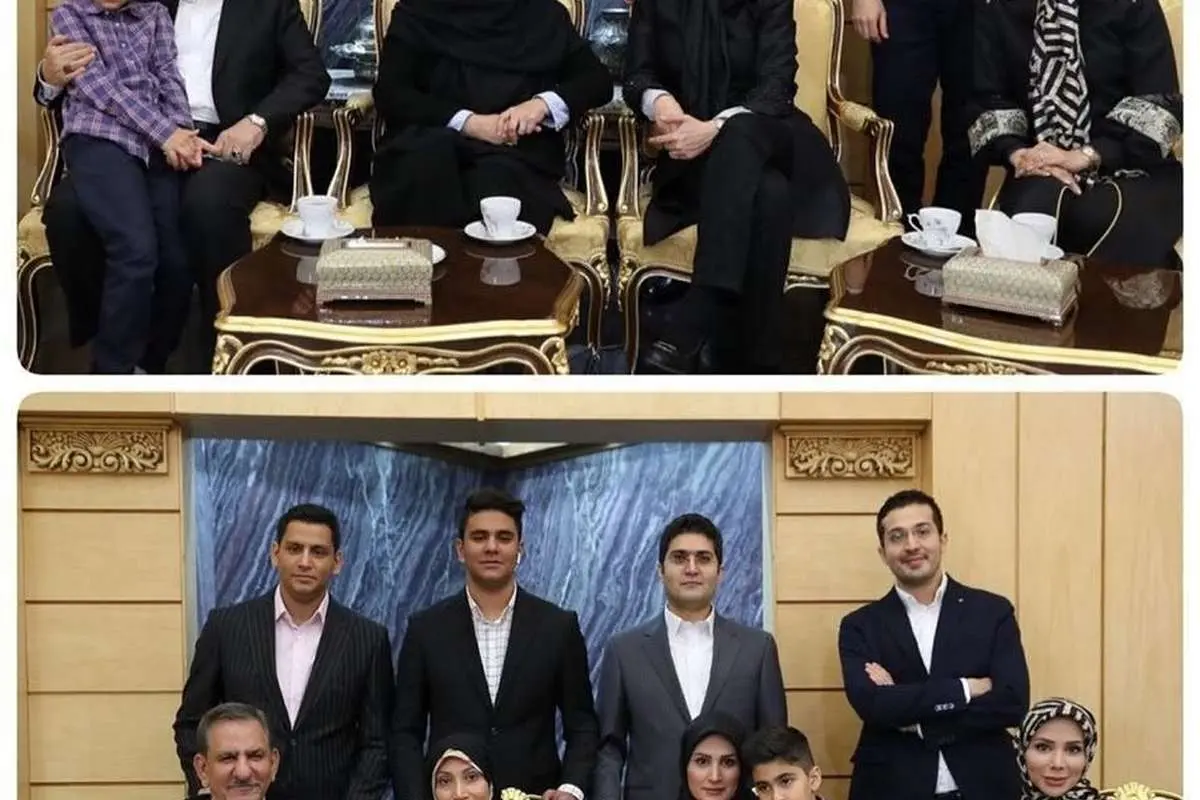 عکسی که اسحاق جهانگیری از خانواده اش در آستانه سفر نوروزی منتشر کرد