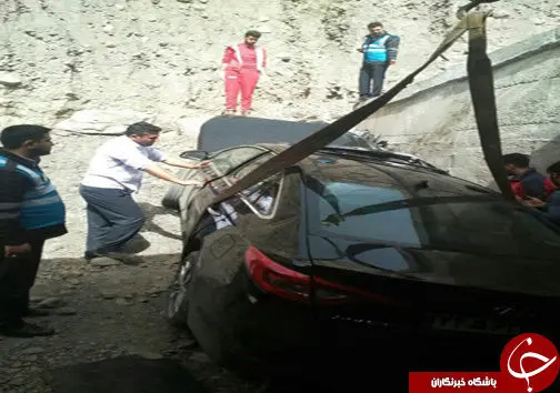 (عکس) تصادف مرگبار در جاده هراز
