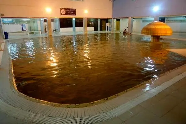 دوش آبگرم در کویر لوت
