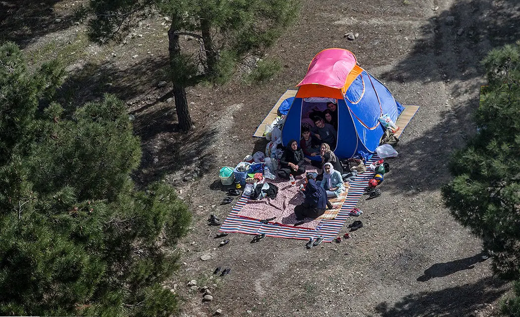 (تصاویر) روز طبیعت بر فراز پارک چیتگر