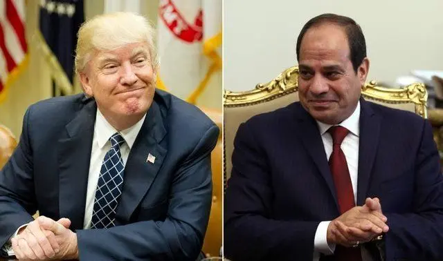 ترامپ به سیسی تبریک گفت