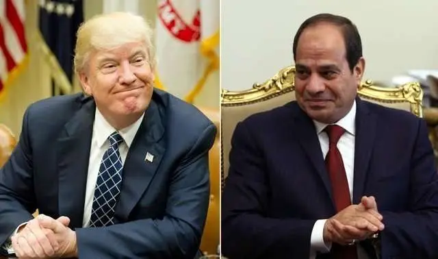 ترامپ به سیسی تبریک گفت