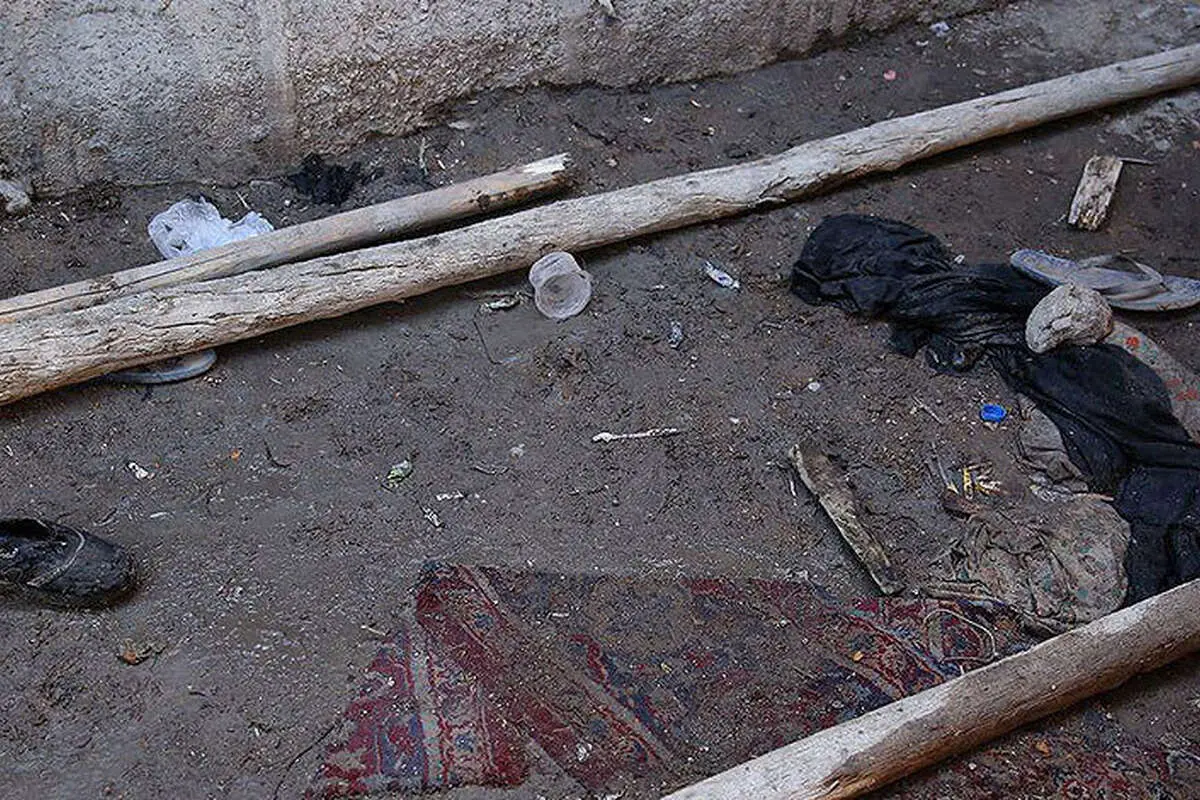 (تصاویر) محل آتش سوزی مرگبار اهواز