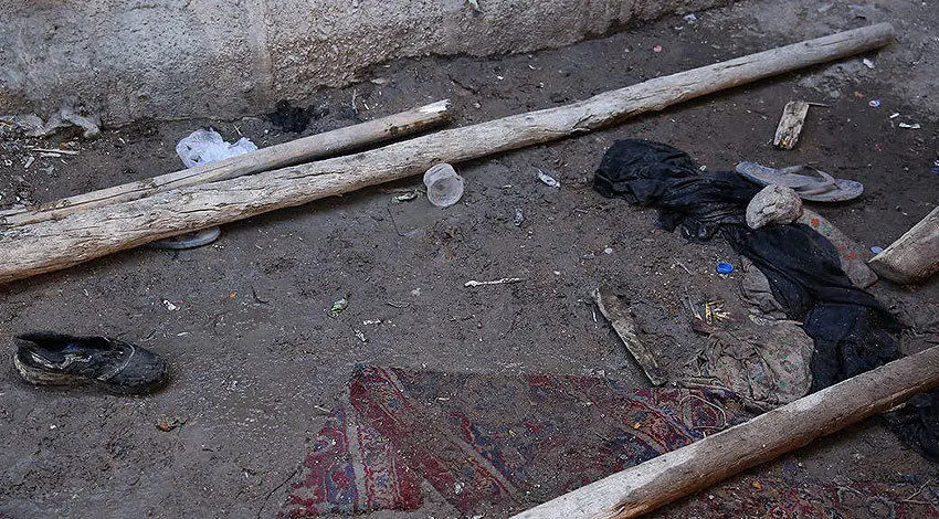 (تصاویر) محل آتش سوزی مرگبار اهواز