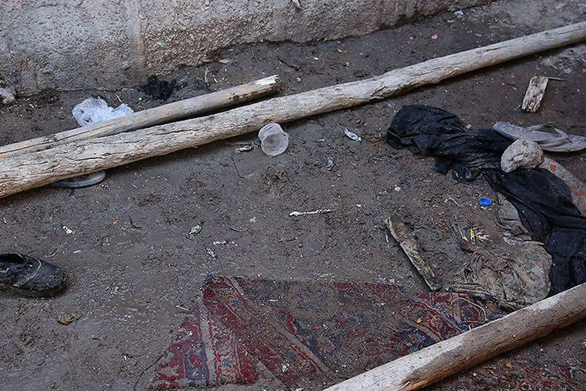 (تصاویر) محل آتش سوزی مرگبار اهواز