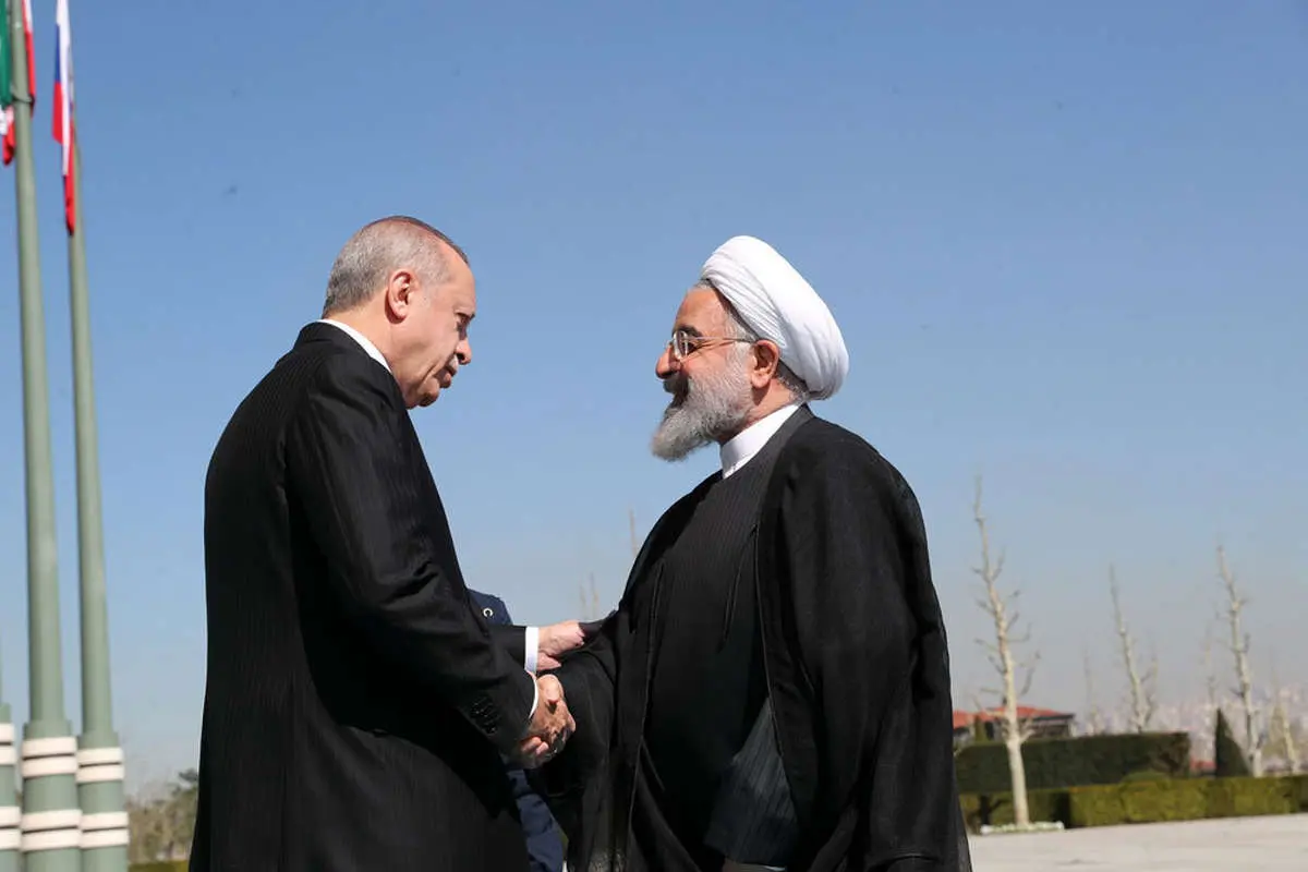 (تصاویر) استقبال رسمی اردوغان از روحانی