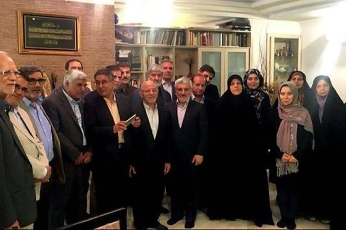دیدار جمعی از نمایندگان مجلس با دختران میرحسین موسوی و زهرا رهنورد