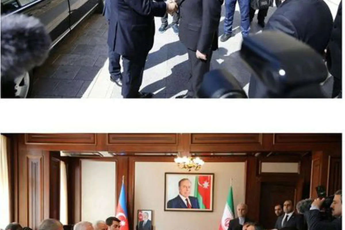 دیدار ظریف با رییس مجلس نخجوان