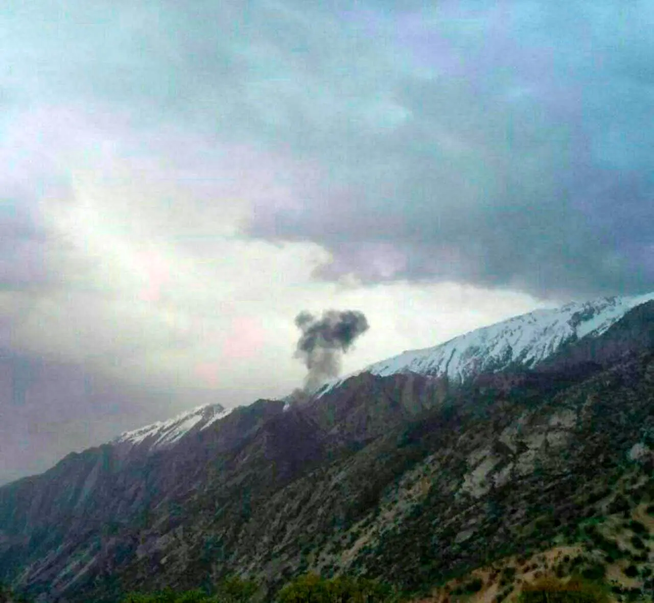 سقوط هواپیمای ترکیه‌ای در حوالی شهرکرد
