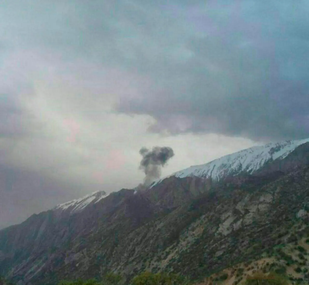 سقوط هواپیمای ترکیه‌ای در حوالی شهرکرد
