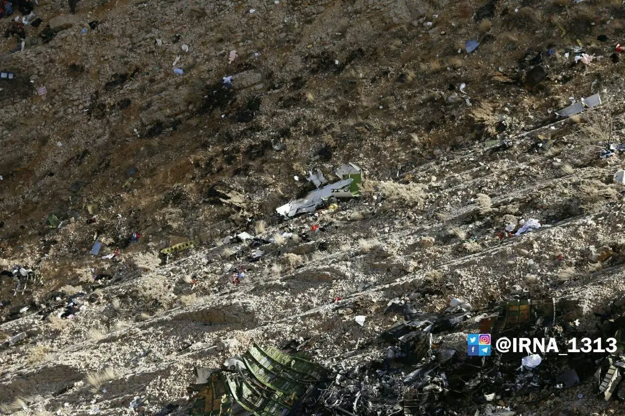 اولین تصاویر از قطعات هواپیمای ترکیه‌ای