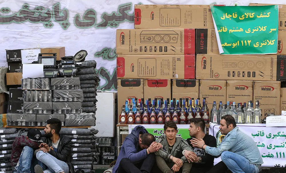 (تصاویر) انهدام 60 باند سرقت در تهران