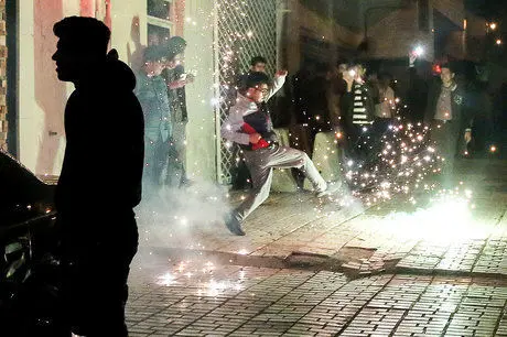 مصدومیت ۱۵ همدانی در آستانه چهارشنبه‌سوری