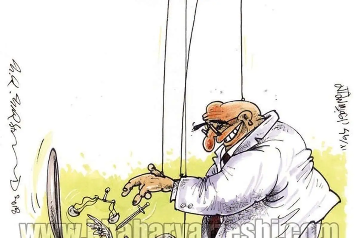(کاریکاتور) پاداش ویژه داور استقلال-العین!