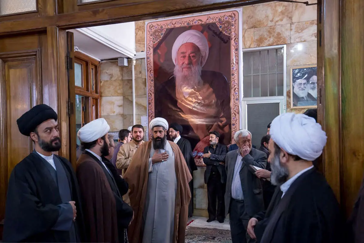 (تصاویر) مراسم تشییع آیتالله شاهآبادی در تهران