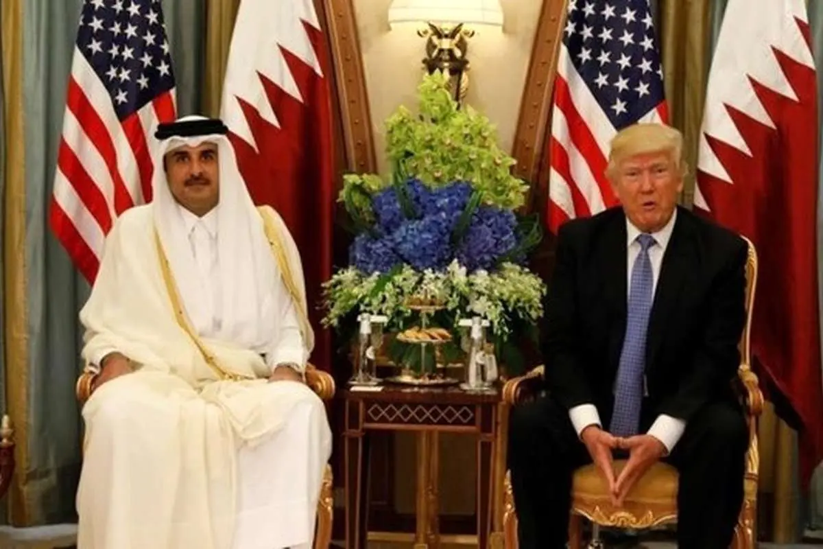 امیر قطر برای دیدار با ترامپ به واشنگتن می‌رود