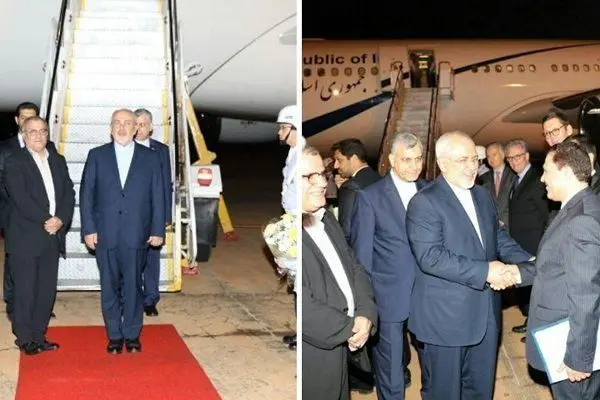 ظریف وارد برزیل شد