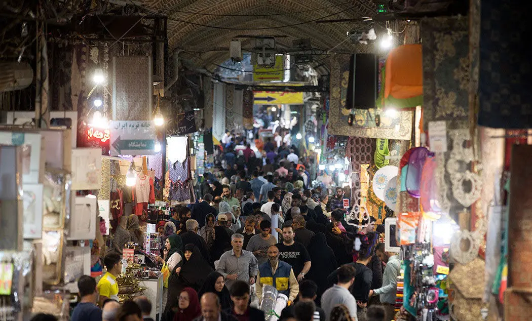 (تصاویر) وضعیت بازار تهران پس از نوسانات ارزی