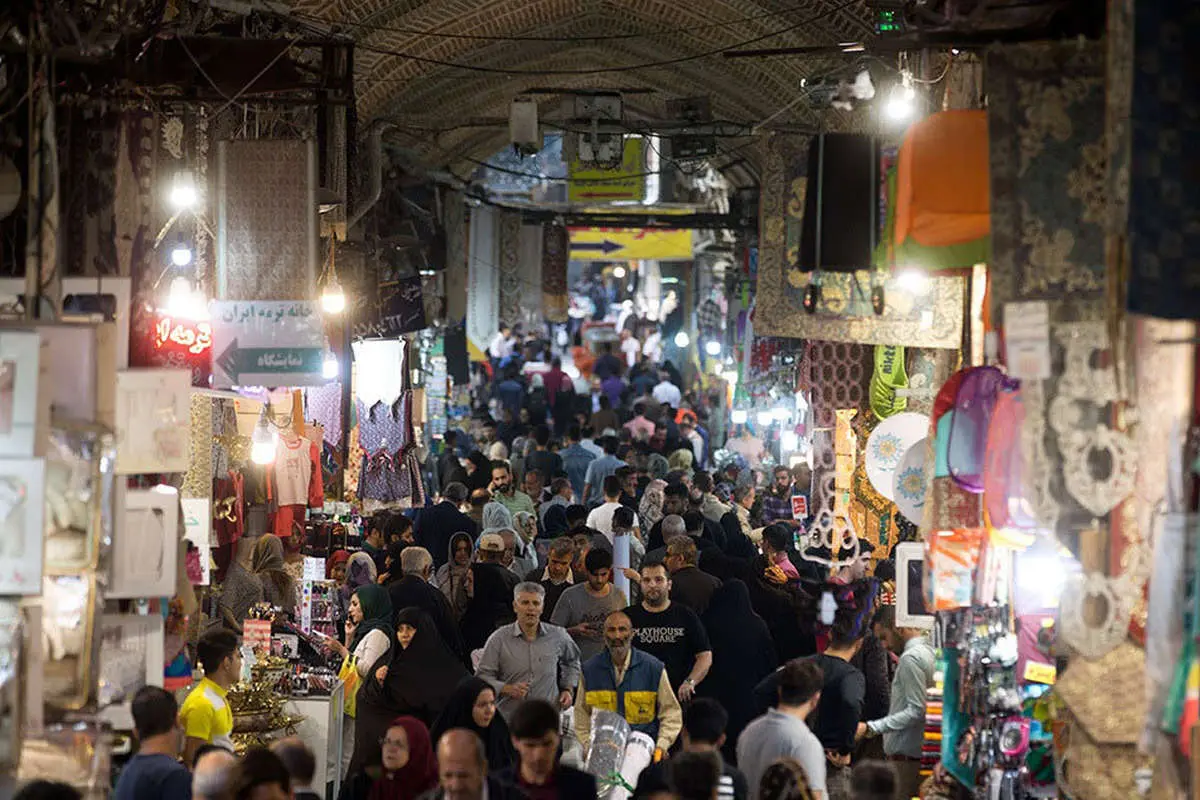 (تصاویر) وضعیت بازار تهران پس از نوسانات ارزی