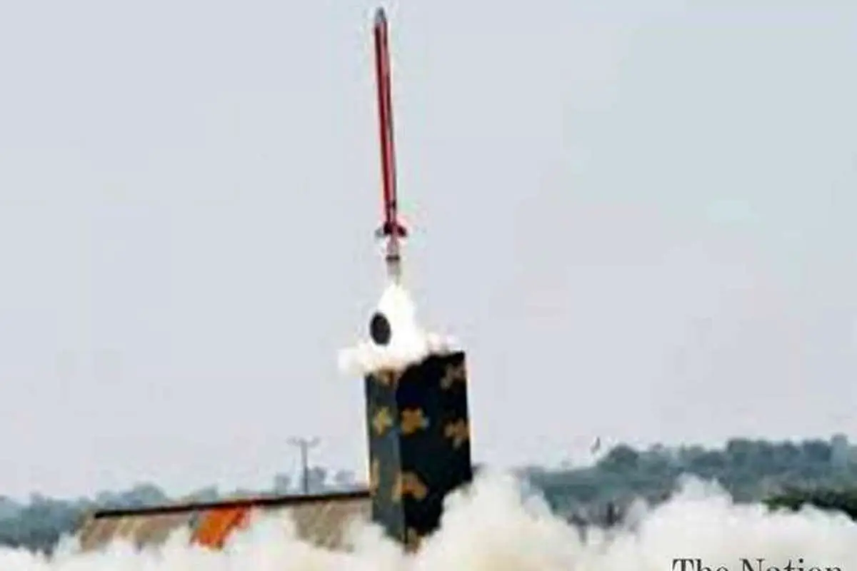 پاکستان یک موشک کروز آزمایش کرد