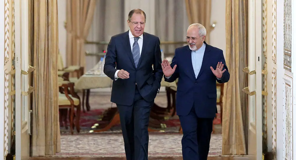 ظریف با لاوروف دیدار کرد