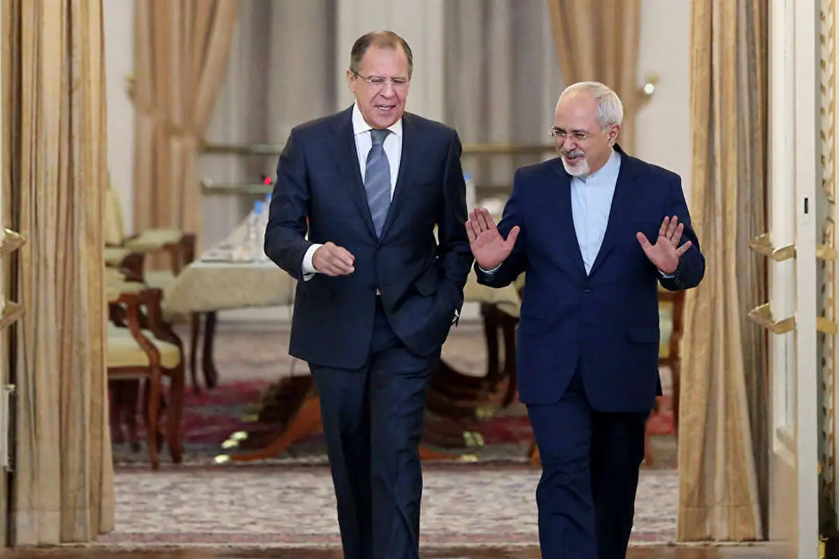 ظریف با لاوروف دیدار کرد
