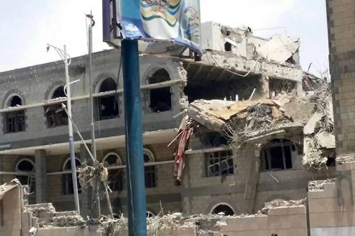 دفتر رئیس جمهور یمن بمباران شد