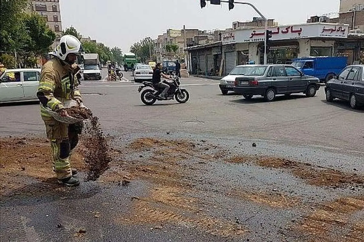 روغن سوخته یک محله را به هم ریخت