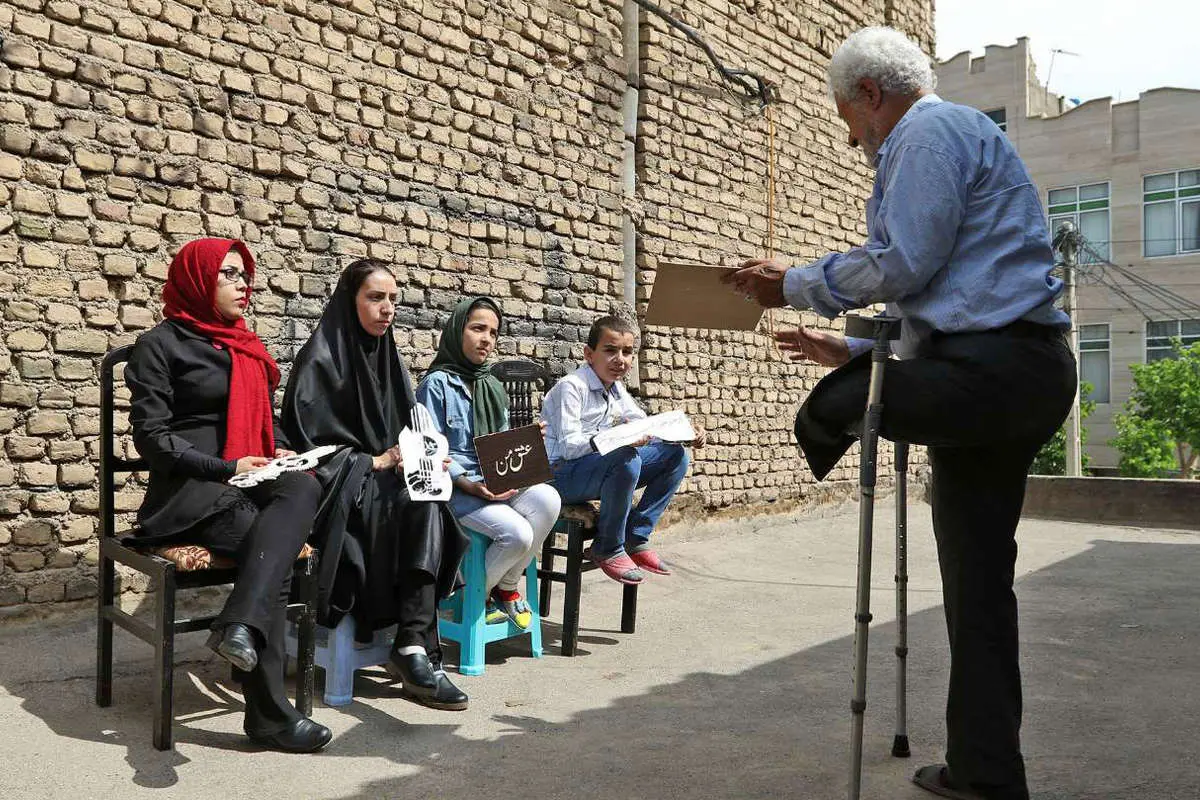 (تصاویر) هنر معرقکاری جانباز 70 درصد