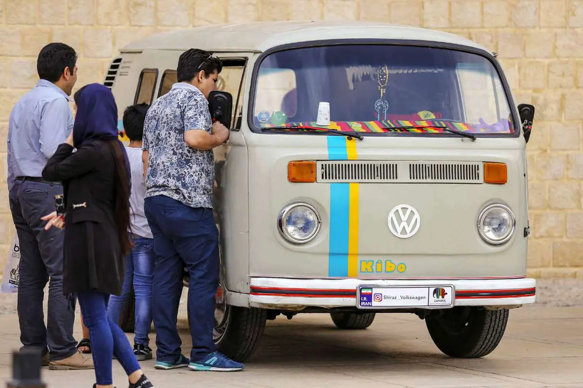 (تصاویر) خودروهای کلاسیک«فولکس واگن» در شیراز