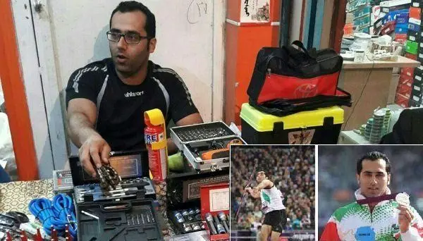 از دستفروشی تا نگهبانی نایب قهرمان پارالمپیک!