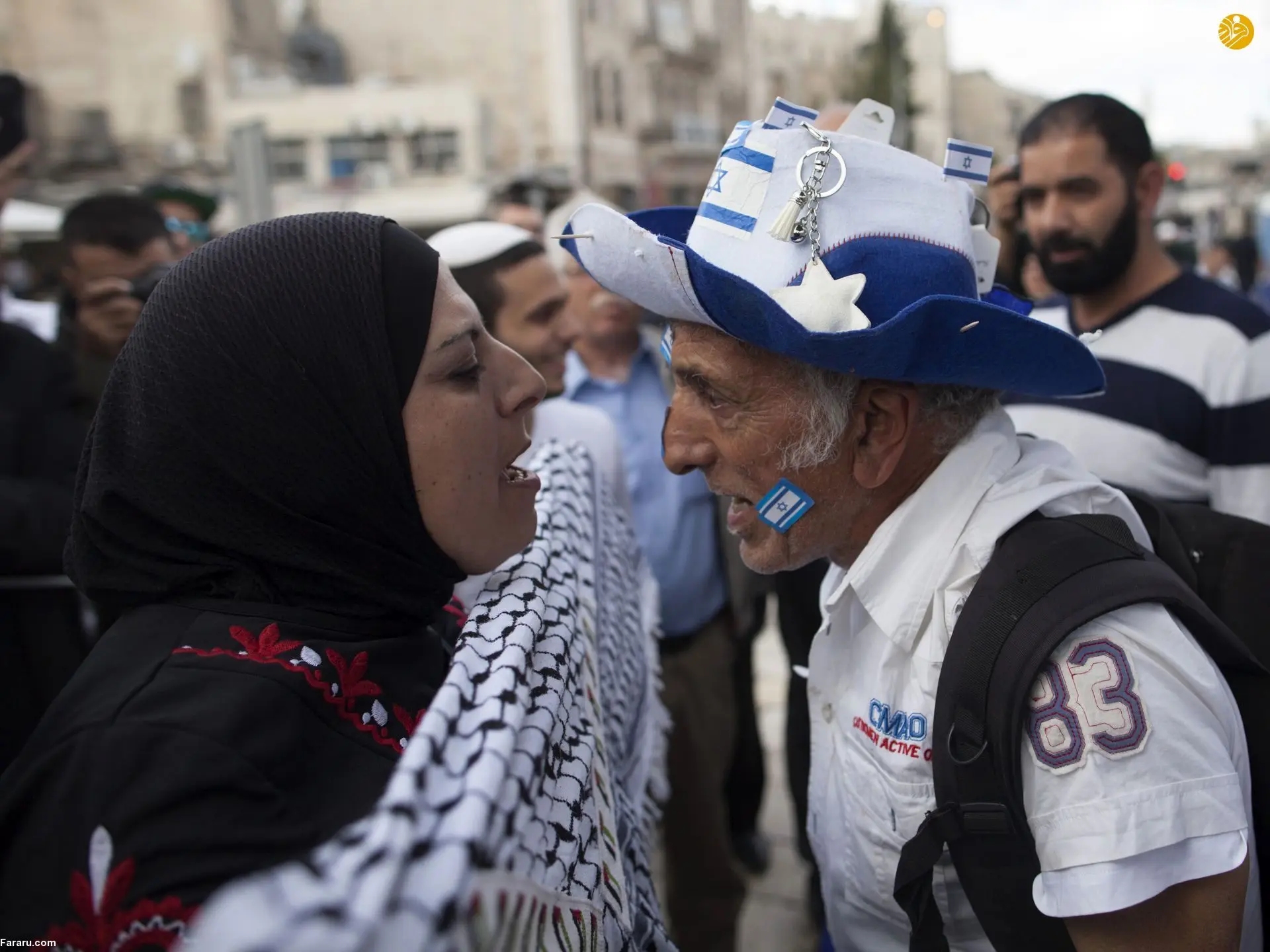 (تصاویر) جنجال انتقال سفارت آمریکا به بیت‌المقدس