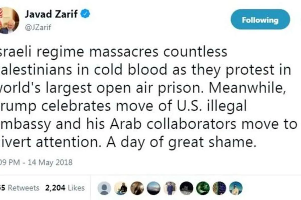 ظریف: شرمساری پشت شرمساری برای سعودیها!