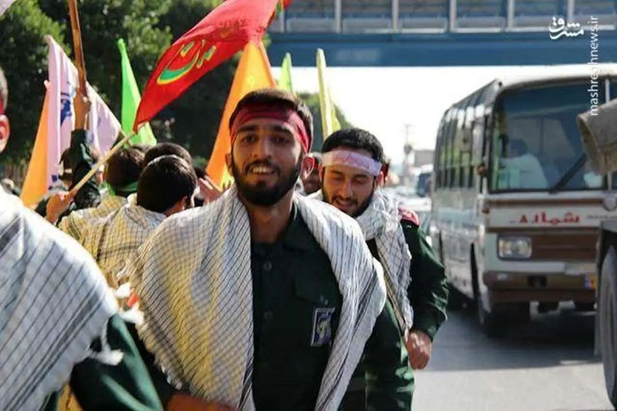 (عکس) شهید حججی در سالگرد رحلت امام(ره)