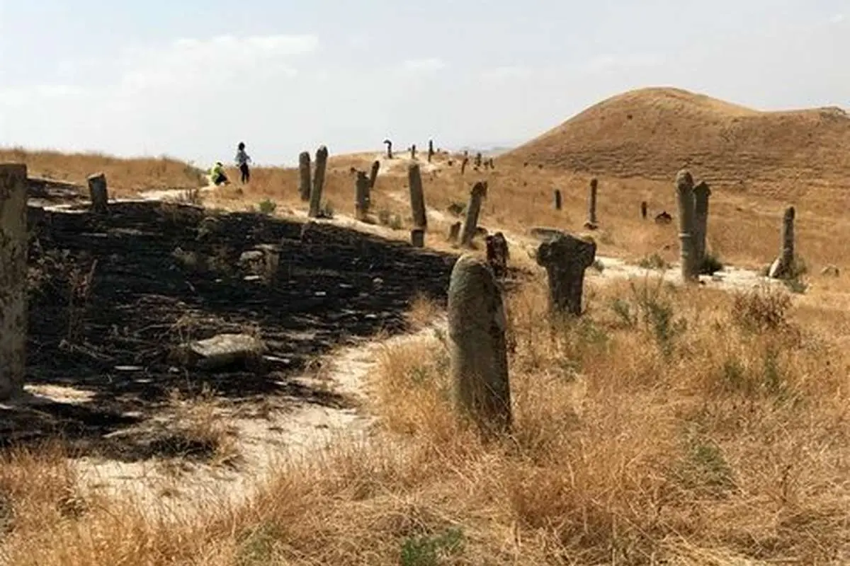 قبرستان خاص دوباره آتش گرفت!