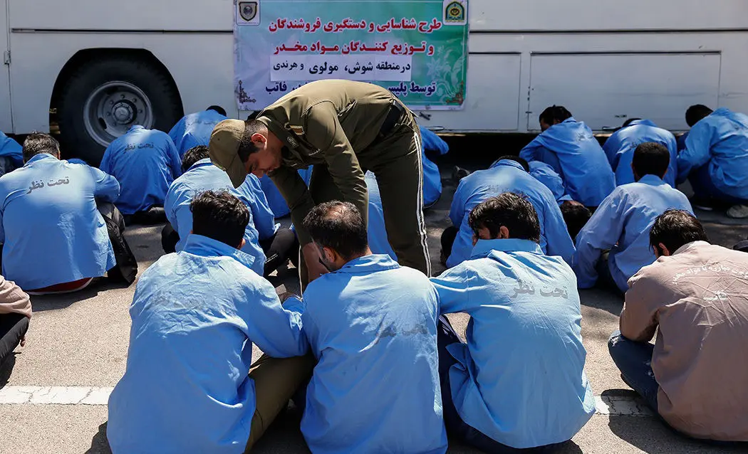 (تصاویر) دستگیری فروشندگان مواد مخدر در تهران