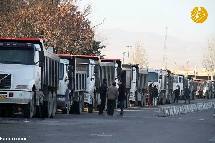 اعتراض دوباره کامیون‌داران