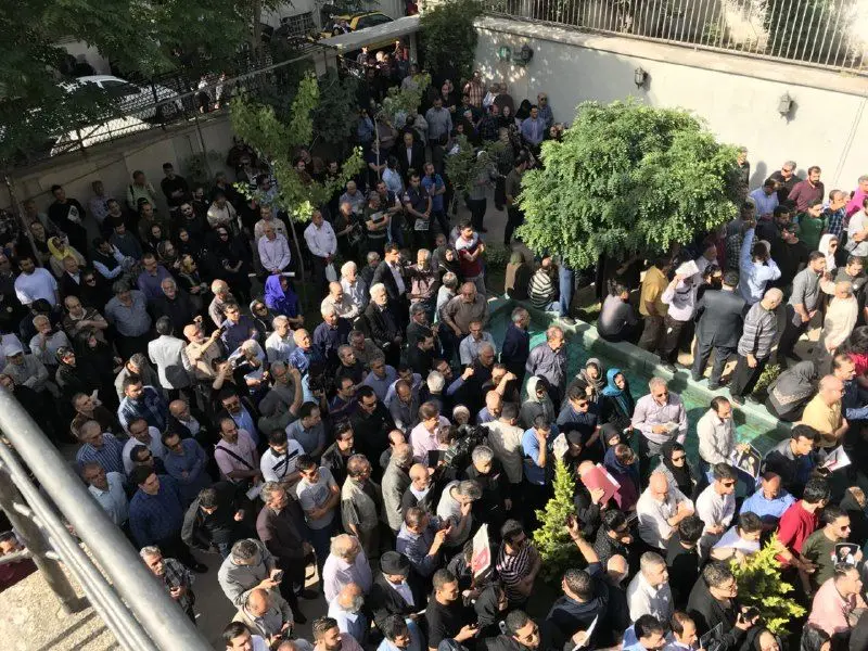 (تصاویر) تشییع پیکر "ناصر ملک‌مطیعی"