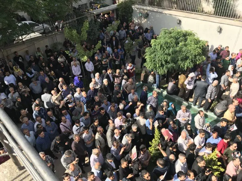 (تصاویر) تشییع پیکر "ناصر ملک‌مطیعی"