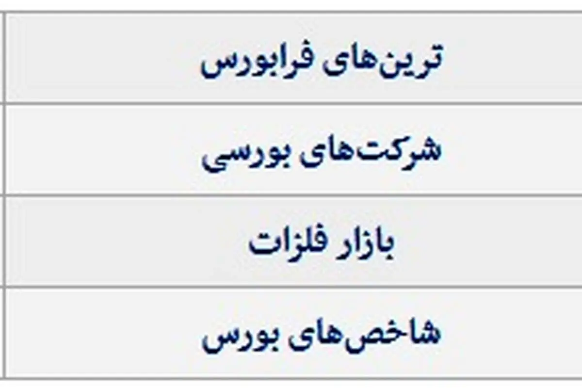پرواز سه کانالی بورس