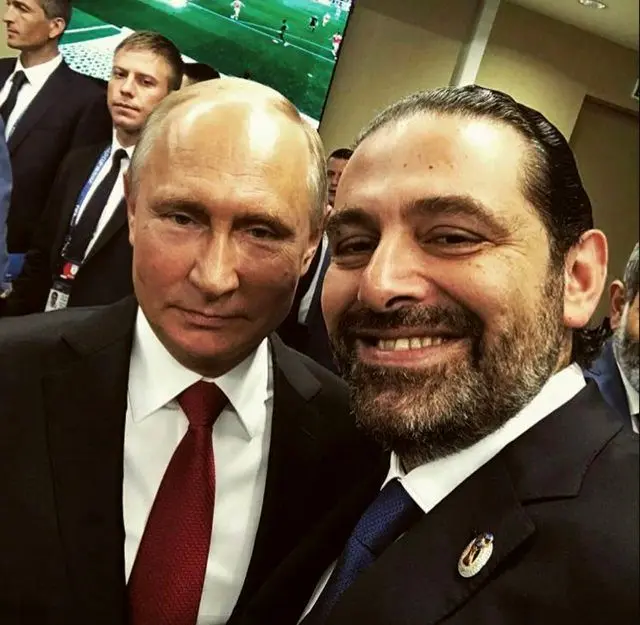 (تصاویر) سلفی حریری با پوتین و بن سلمان