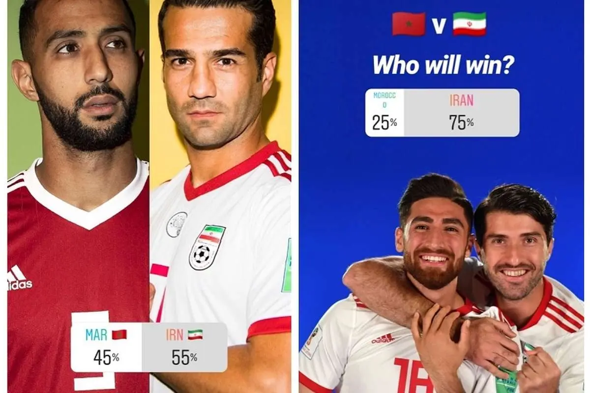 نظرسنجی فیفا و AFC درباره بازی ایران مراکش