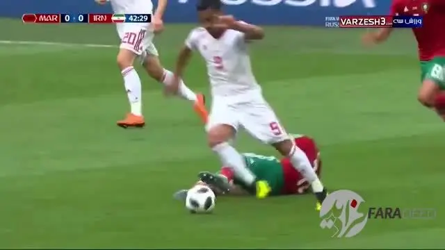 (ویدئو) تک به تکی که سردار آزمون از دست داد