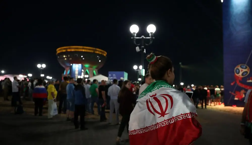 (تصاویر) فن‌فست ایرانی در کازان قبل از بازی اسپانیا