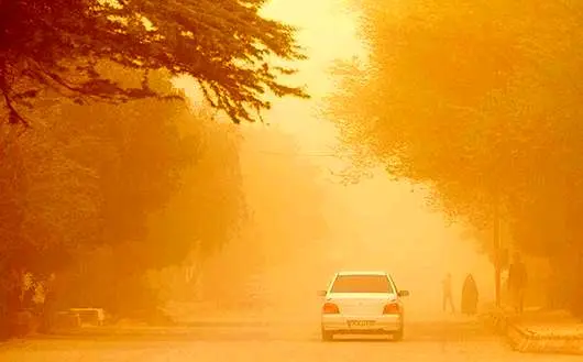 حرکت توده خاک عراقی به سمت خوزستان