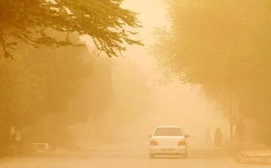 حرکت توده خاک عراقی به سمت خوزستان
