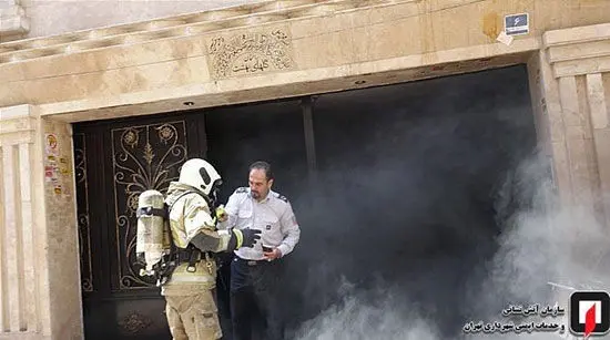 نجات ۶ نفر در آتش‌سوزی ساختمان در فلاح