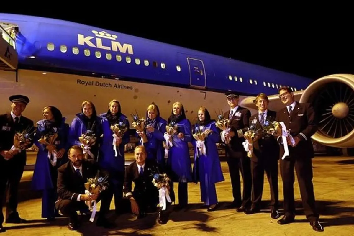 توقف پروازهای شرکت KLM هلند به ایران از اول مهر