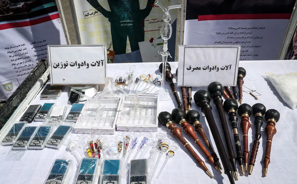 (تصاویر) کشف دو تن مواد مخدر در تهران